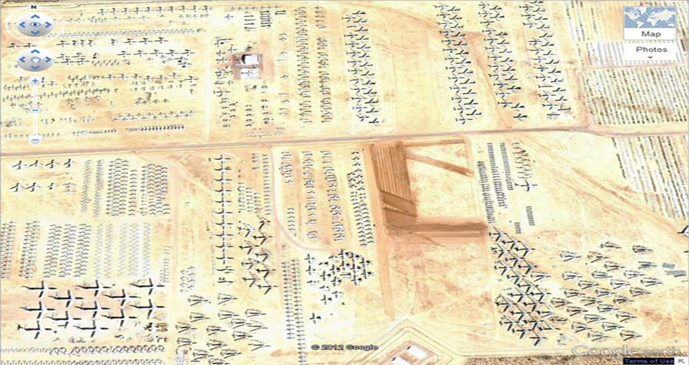 25 عکس هوایی منحصربه‌فرد در Google Earth