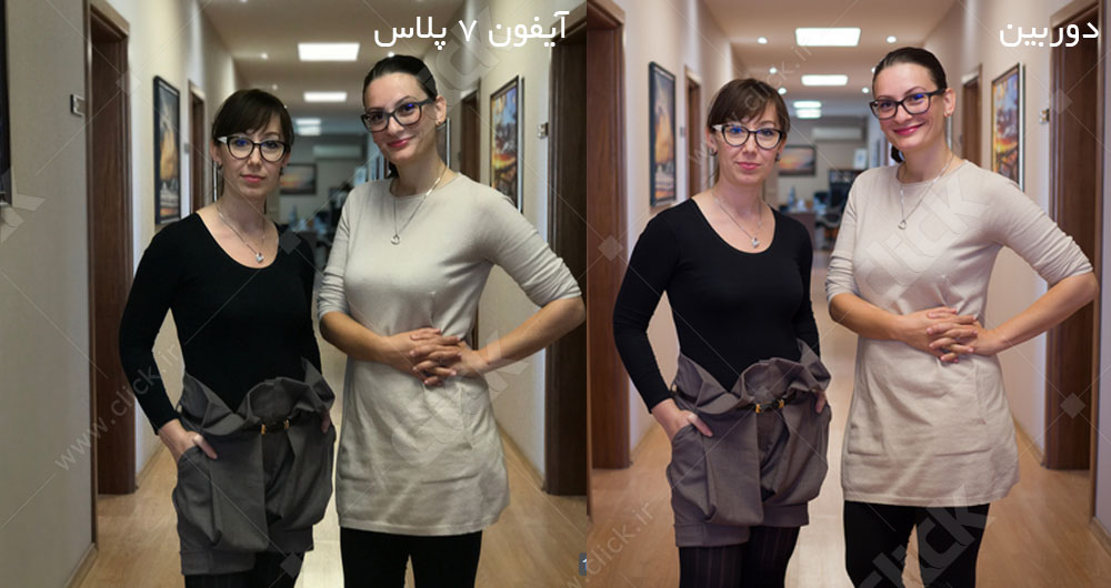 مقایسه حالت پرتره دوربین آیفون 7 پلاس با دوربین 1600 دلاری