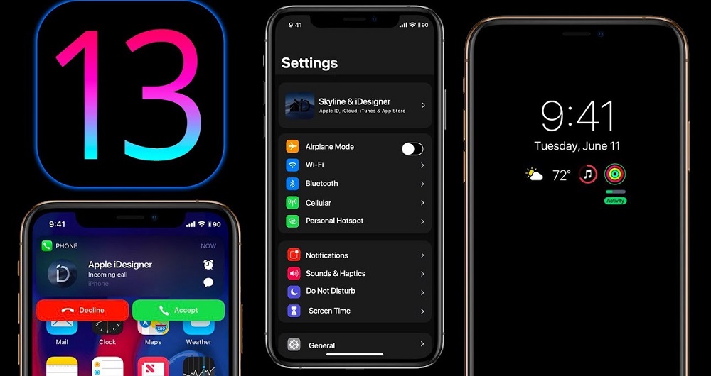 سیستم عامل iOS 13