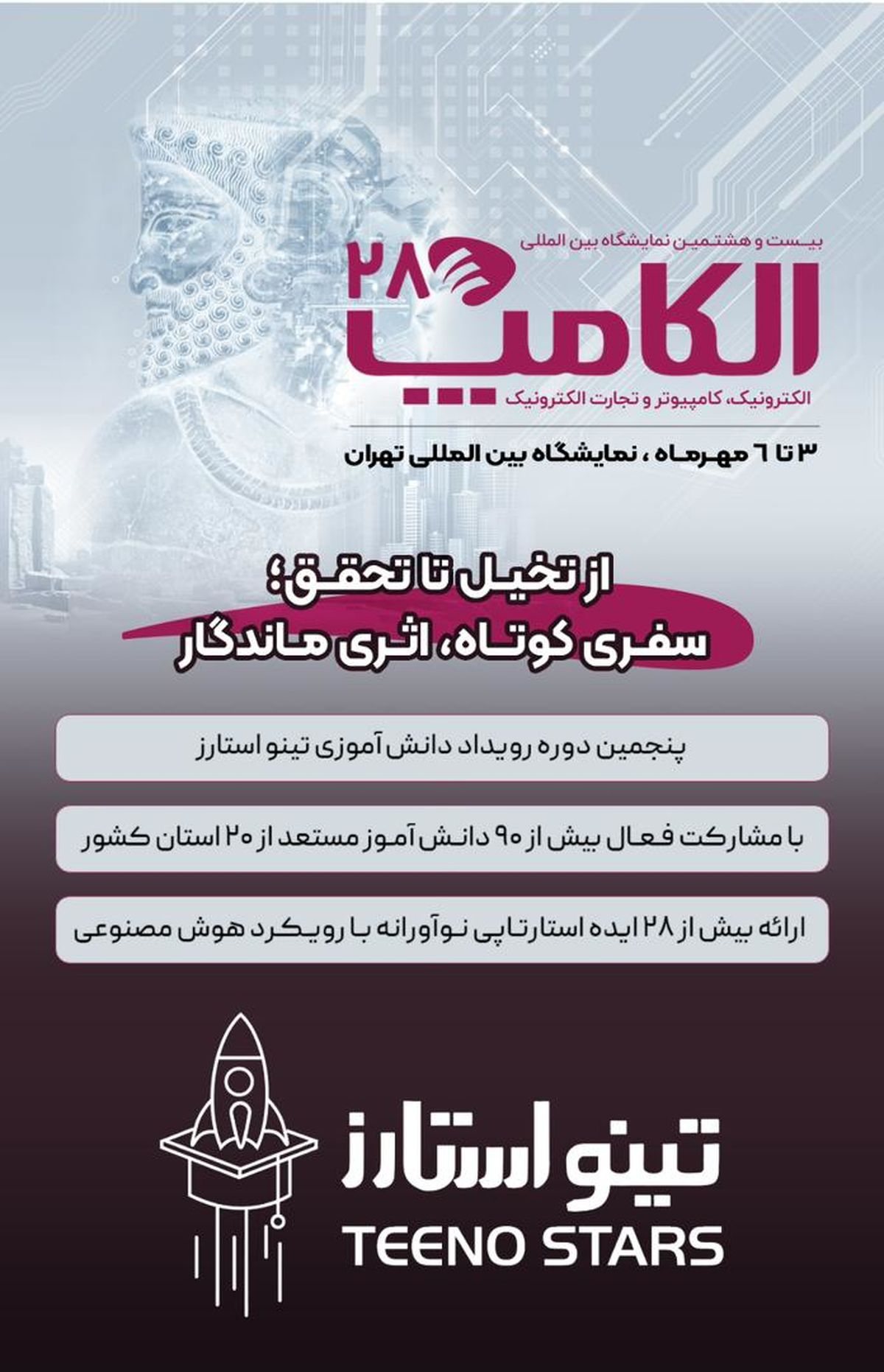 حضور چشمگیر ایده های نوی دانش آموزی در الکامپ ۱۴۰۴ 