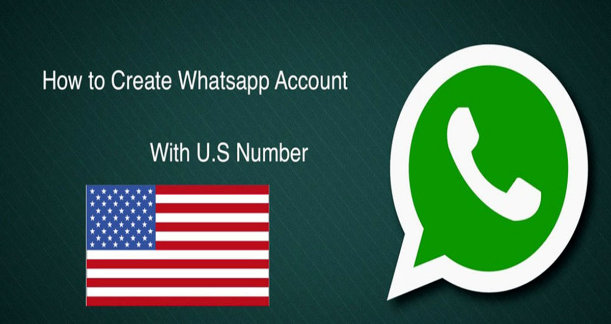 آموزش ساخت اکانت واتساپ با پیش شماره ۱+