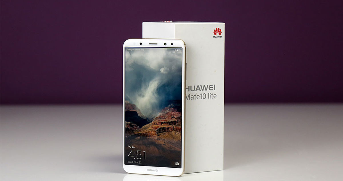 گوشی میت 10 لایت مجهز به صفحه نمایش FullView است
