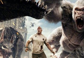دواین جانسون (راک) با فیلم Rampage باکس آفیس را فتح کرد!