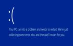 آموزش برطرف کردن پیغام Your PC ran into a problem در ویندوز