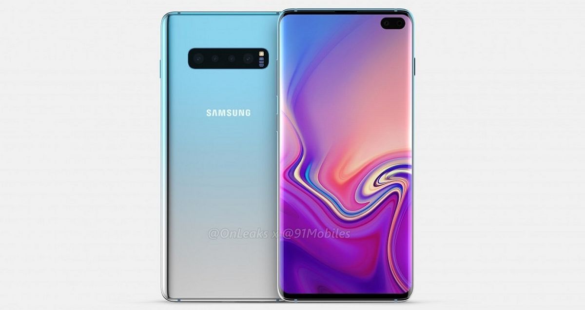 مدل سرامیکی گلکسی S10 پلاس دارای 1 ترابایت حافظه داخلی است