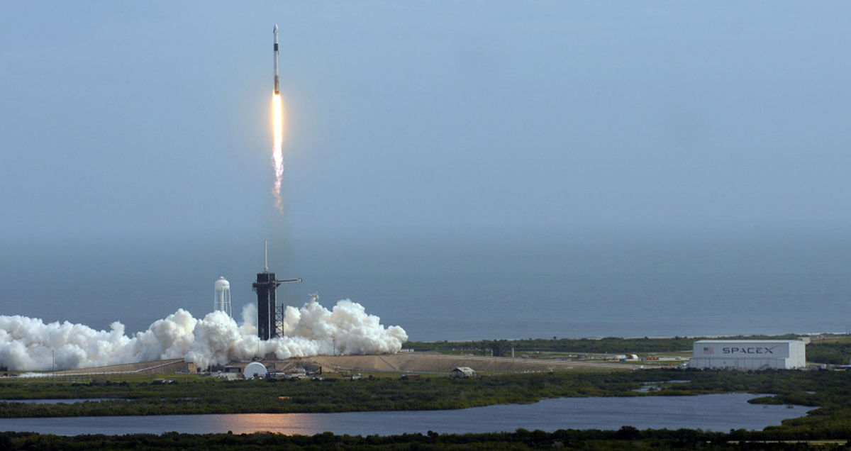 نسخه اول کپسول دراگون اسپیس ایکس برای آخرین بار پرتاب شد