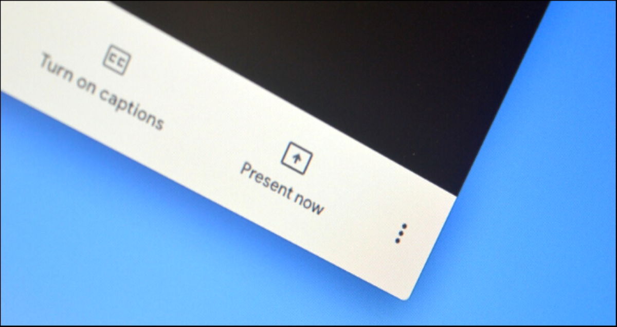 به اشتراکگذاری صفحه نمایش در Google Meet