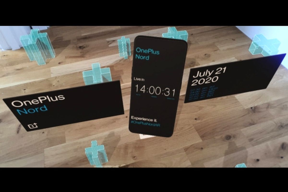 رونمایی گوشی هوشمند وان پلاس با واقعیت افزوده