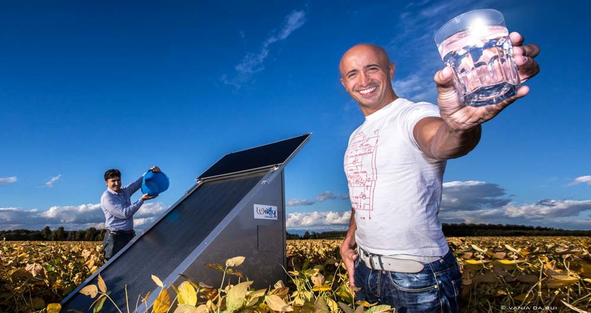 تهیه آب، اینترنت و برق با دستگاه شگفت انگیز خورشیدی