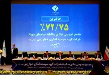 مجمع «وخارزم» 20 تومان سود تقسیم کرد