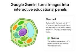 گوگل جمینای جدید؛ از تصویر ساده تا پنل آموزشی تعاملی