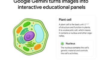 گوگل جمینای جدید؛ از تصویر ساده تا پنل آموزشی تعاملی